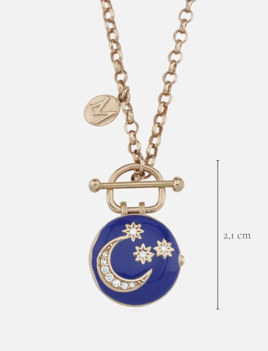 Moon & Star Locket