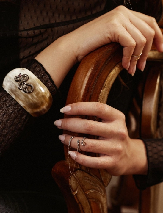 Meran Cuff with Diamond