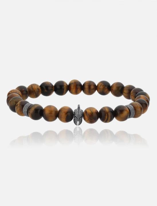 Helmet Tigers Eye Bracelet
