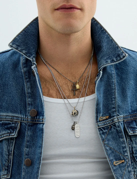 Skull & Snake Necklace.