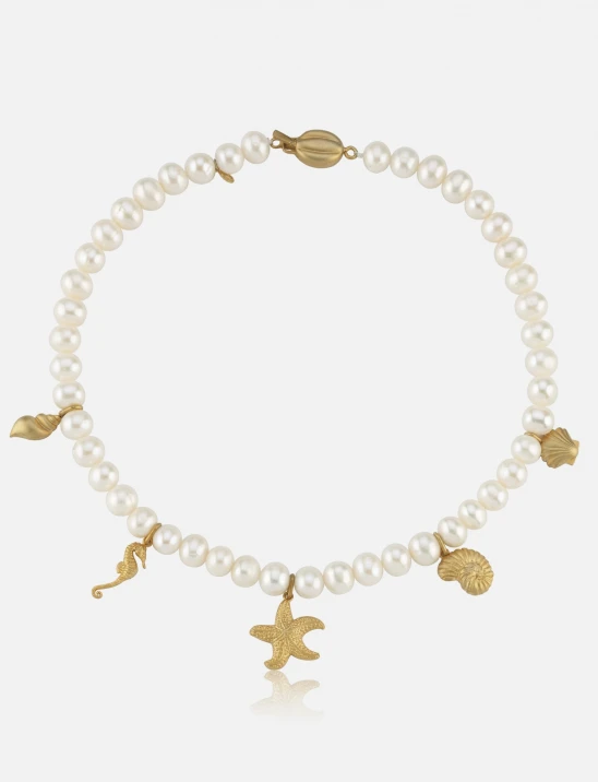 Sea Breeze Pearl Necklace