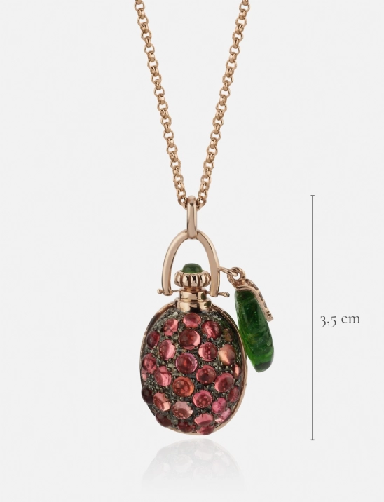 Raspberry Perfume Pendant
