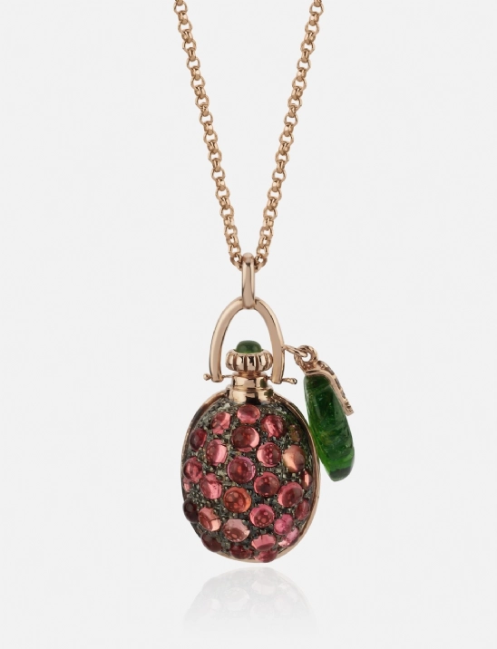 Raspberry Perfume Pendant