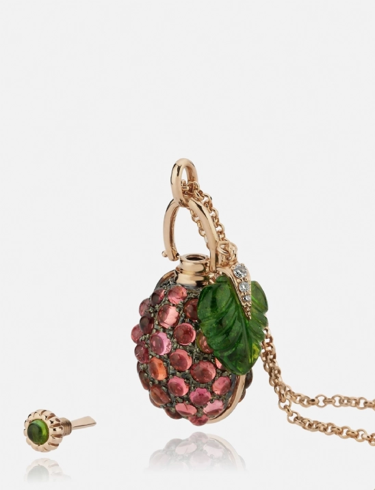 Raspberry Perfume Pendant
