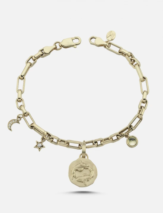 Zodiac Gold Bracelet