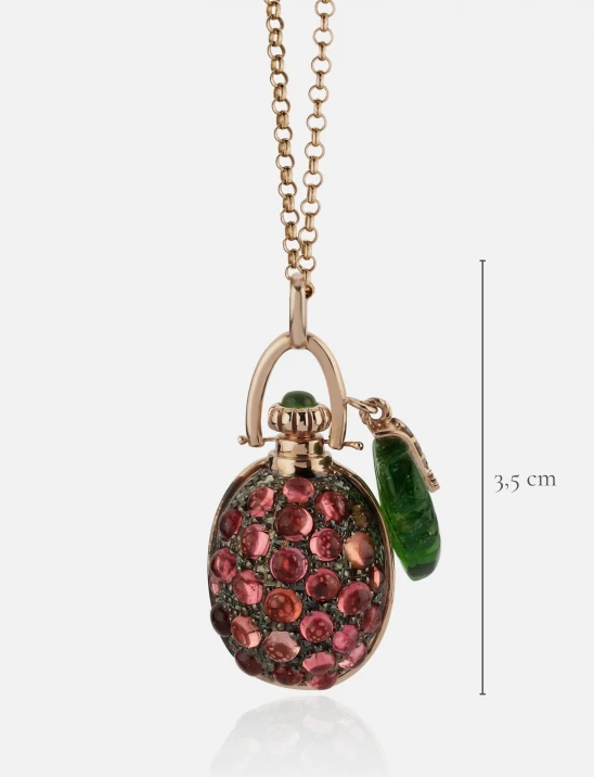 Raspberry Perfume Pendant