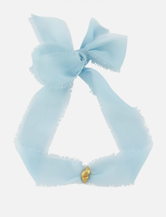 Sea Snail Ribbon Choker