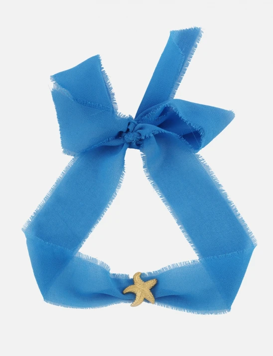 Starfish Ribbon Choker