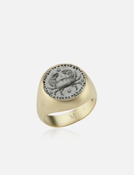 Coin Zodiac Ring