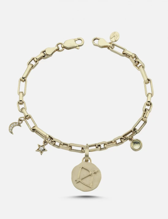 Zodiac Gold Bracelet