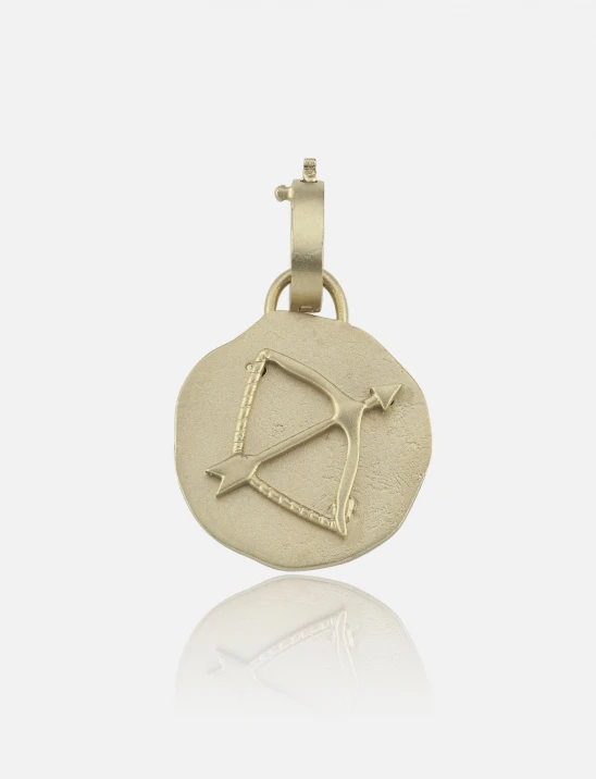 Golden Zodiac Charm