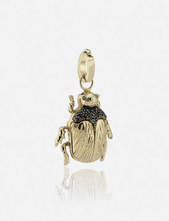 Scarab Diamond Charm