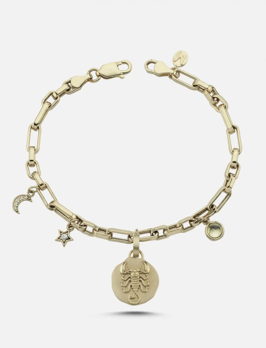 Zodiac Gold Bracelet