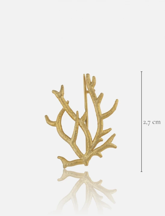 Coral Brooch