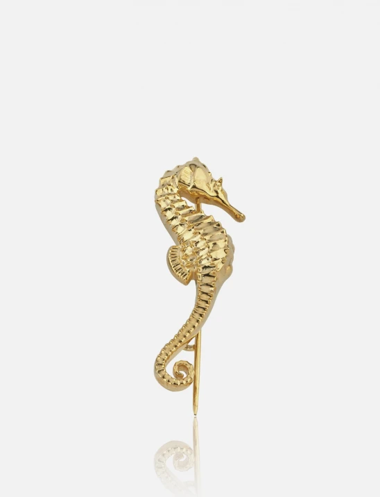 Sea Horse Brooch