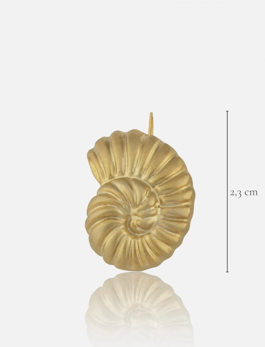 Snail Shell Brooch