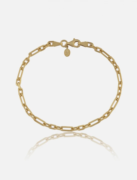 Modern Paperclip Chain Bracelet