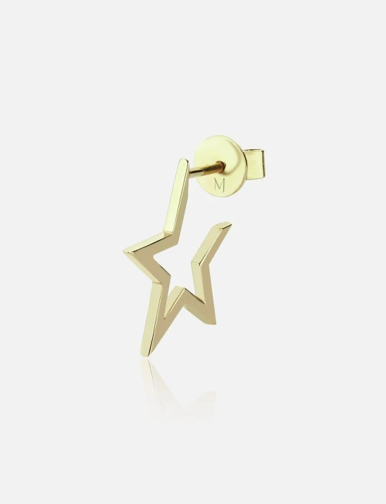Stars And Moon Earring