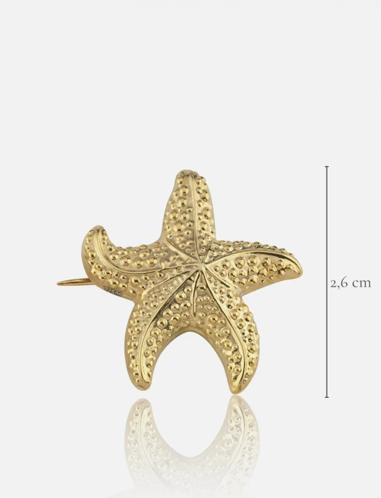 Starfish Brooch