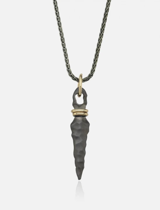 Hammered Sword Necklace