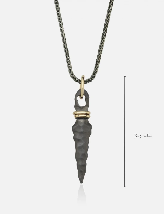 Hammered Sword Necklace