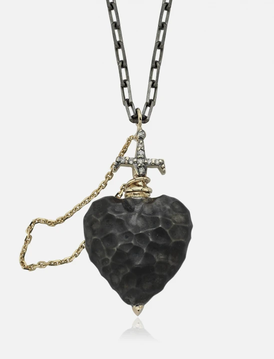 Sword Heart Necklace