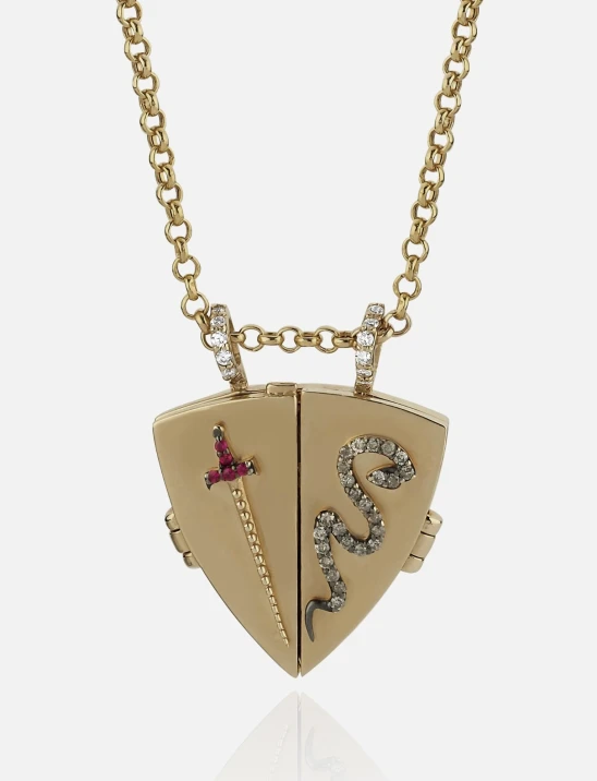 Sword & Snake Locket