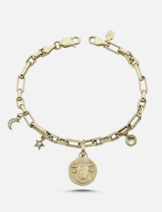 Zodiac Gold Bracelet