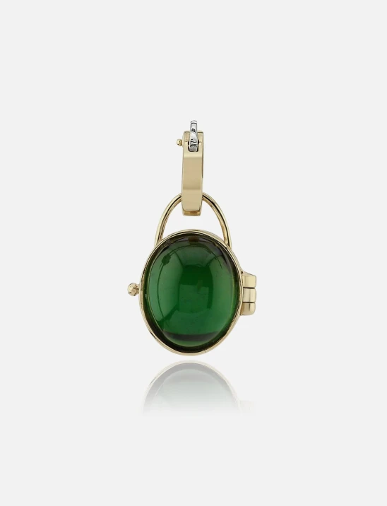 Tourmaline Locket Charm