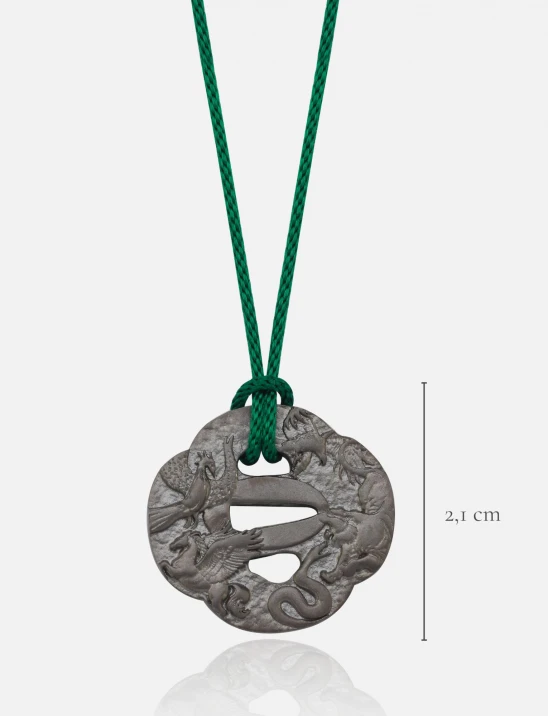 Tsuba Necklace