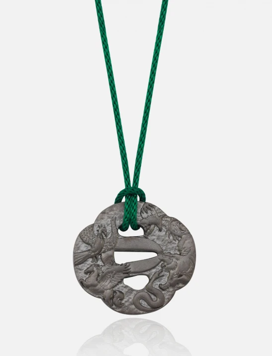 Tsuba Necklace