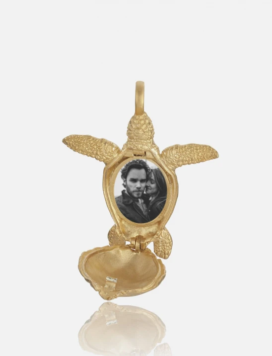 Tortoise Locket Charm