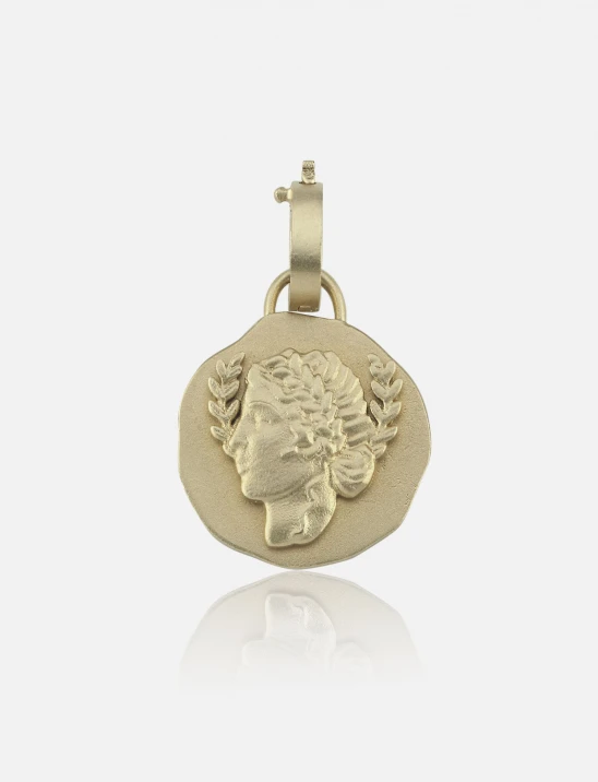 Golden Zodiac Charm