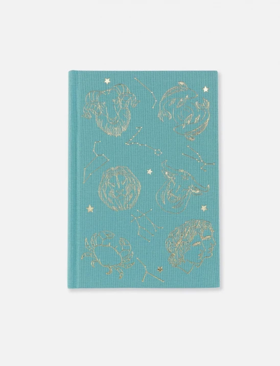 Zodiac Blue Notebook