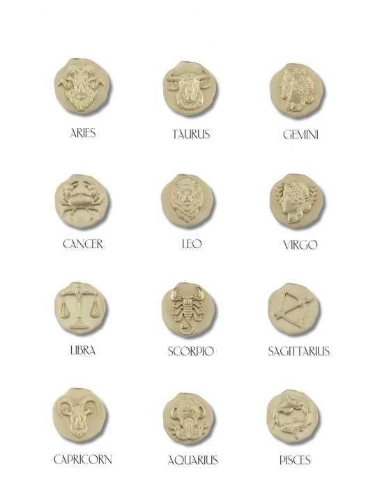 Golden Zodiac Necklace