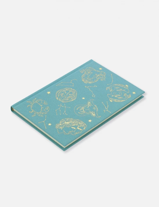 Zodiac Blue Notebook