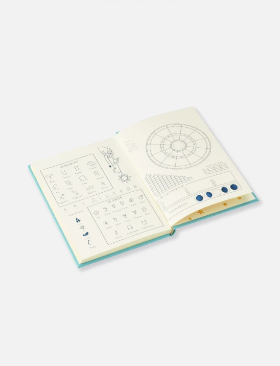 Zodiac Blue Notebook