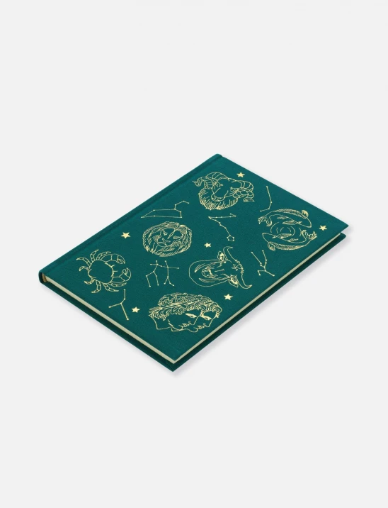 Zodiac Green Notebook